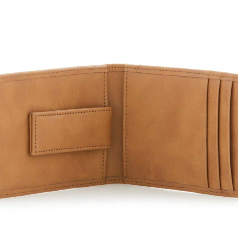 Perry EllisTan Leather Money Clip Wallet - Picture 2 of 6
